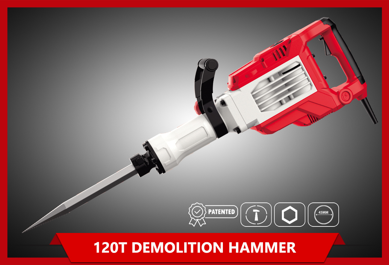 AVT Heavy Duty Electric Demolition Jack Hammer Concrete Breaker