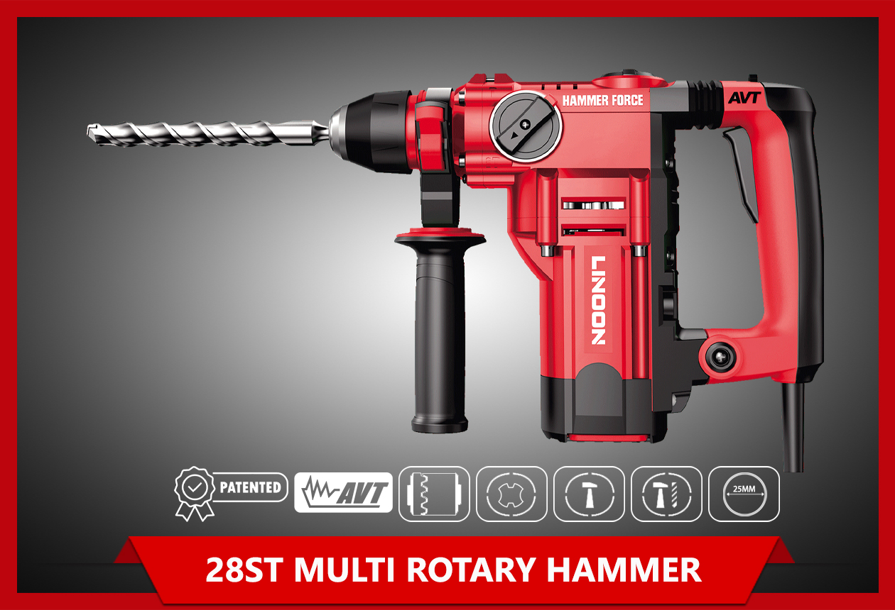 28st patent multi purpose rotary hammer